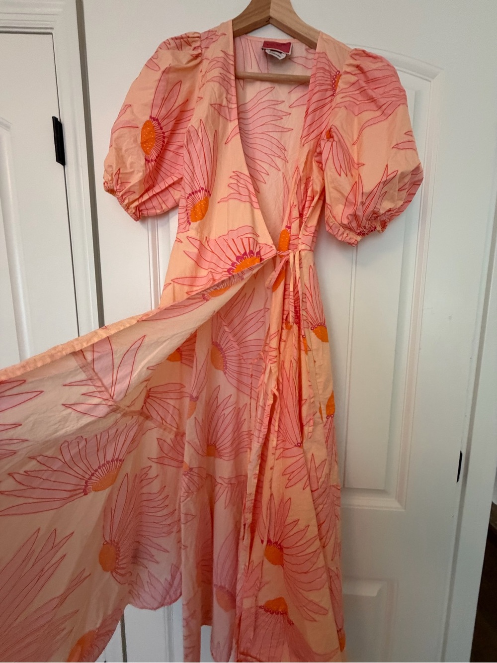 kate spade Floral Wrap Dress - Picture 2 of 4